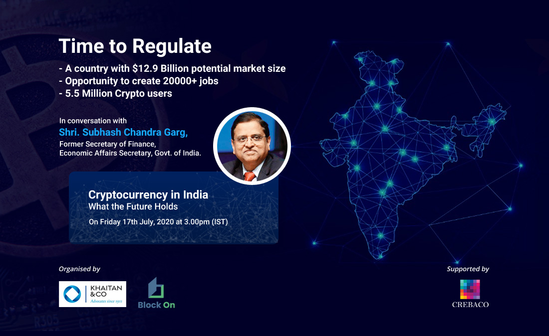 FirstEver inar That Brings Together Indian Regulators and Crypto